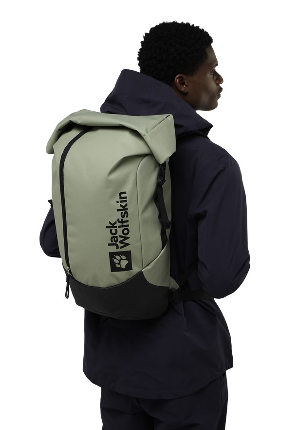 Grey Men Jack Wolfskin All-in 30 Hiking Backpack | 72308146