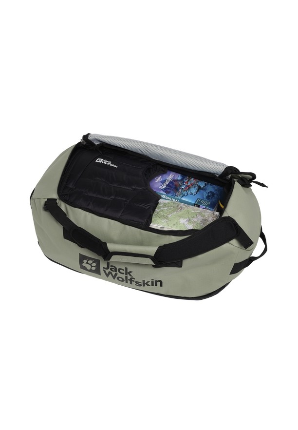 Grey Men Jack Wolfskin All-in 45 Duffle Bags | 52397665