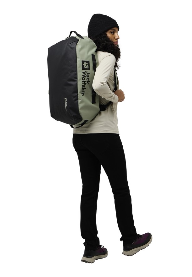 Grey Men Jack Wolfskin All-in 45 Duffle Bags | 52397665