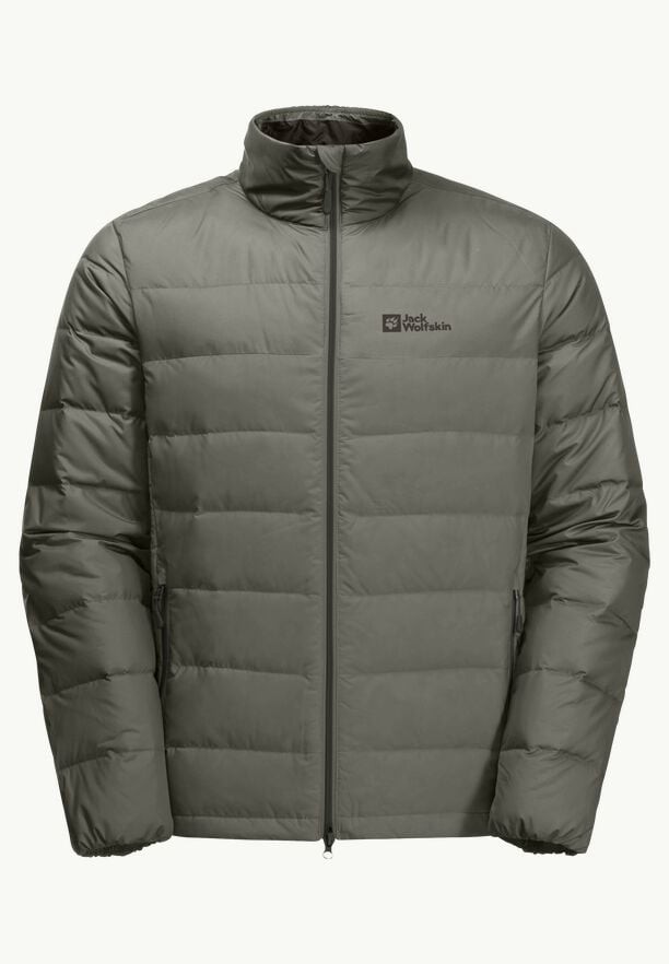Grey Men Jack Wolfskin Ather Down Jackets | 34998657