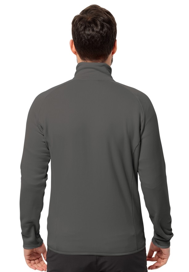 Grey Men Jack Wolfskin Baiselberg Fz Fleece Jackets | 35494618