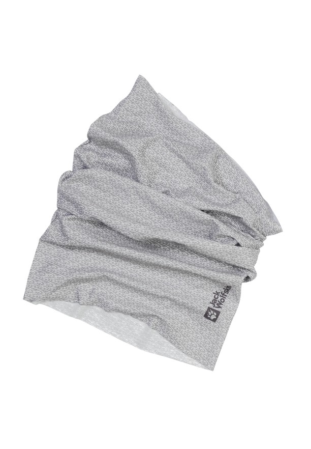 Grey Men Jack Wolfskin Basic Neck Warmer | 51030365