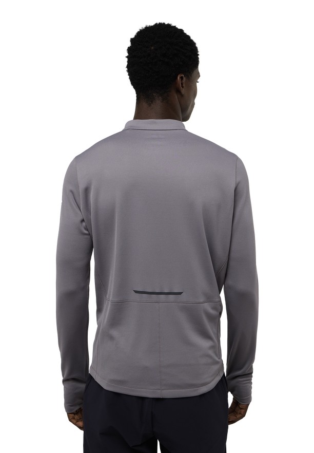 Grey Men Jack Wolfskin Bike Commute Hz T Shirts | 33571885