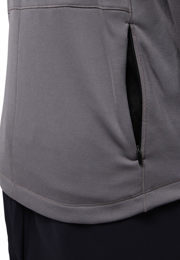 Grey Men Jack Wolfskin Bike Commute Hz T Shirts | 33571885