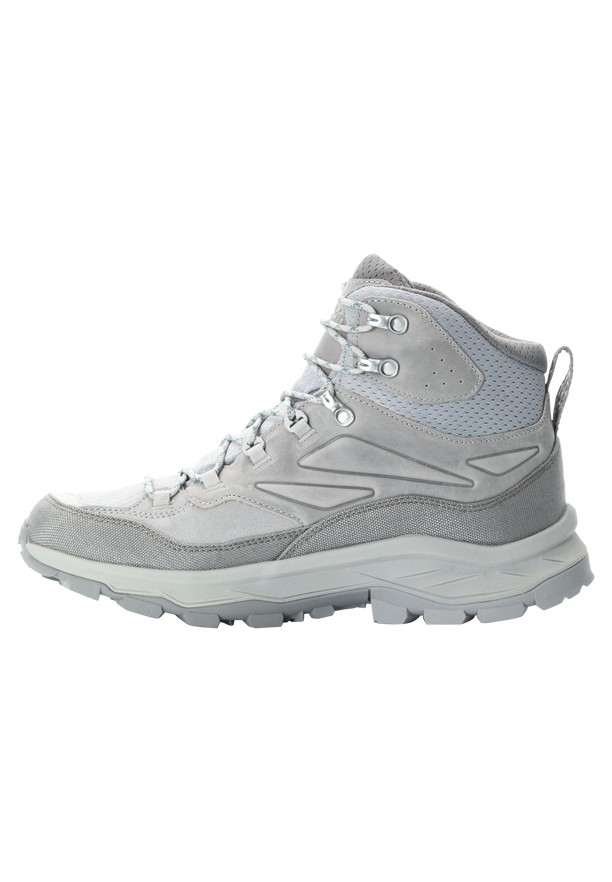 Grey Men Jack Wolfskin Cyrox Texapore Mid Hiking Shoes | 56219974