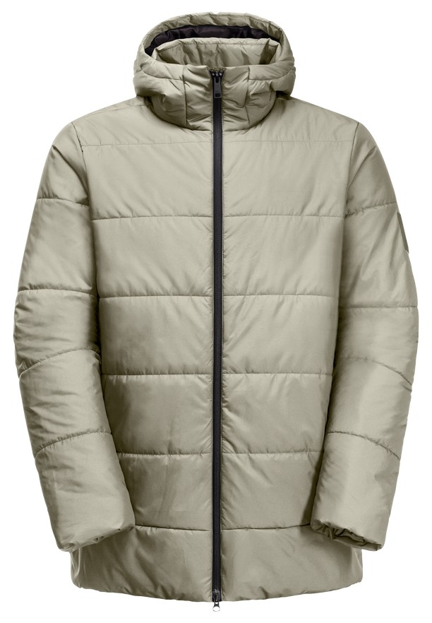 Grey Men Jack Wolfskin Deutzer Long Jackets | 85643544