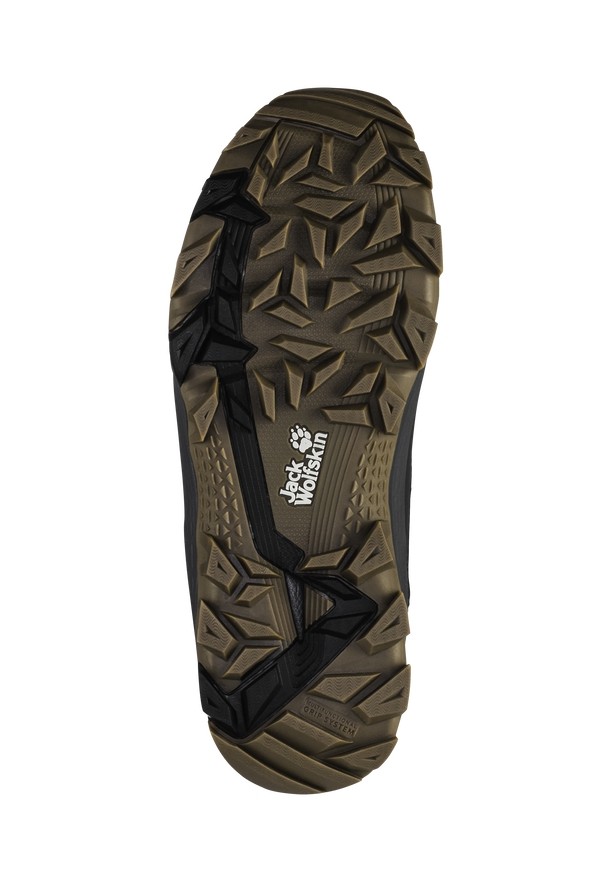 Grey Men Jack Wolfskin Everquest Texapore High Winter Shoes | 55088555