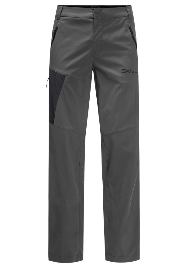 Grey Men Jack Wolfskin Glastal Hiking Pants | 53884064