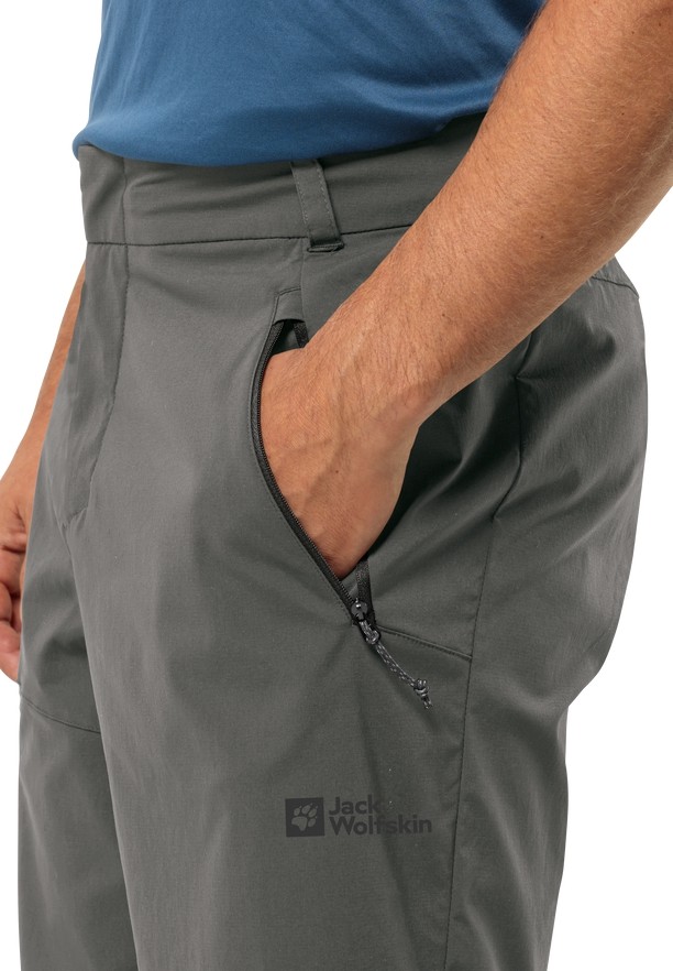 Grey Men Jack Wolfskin Glastal Shorts | 82461805