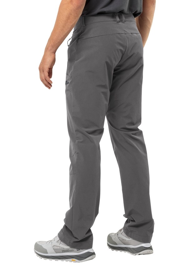 Grey Men Jack Wolfskin Holdsteig Hiking Pants | 86686678