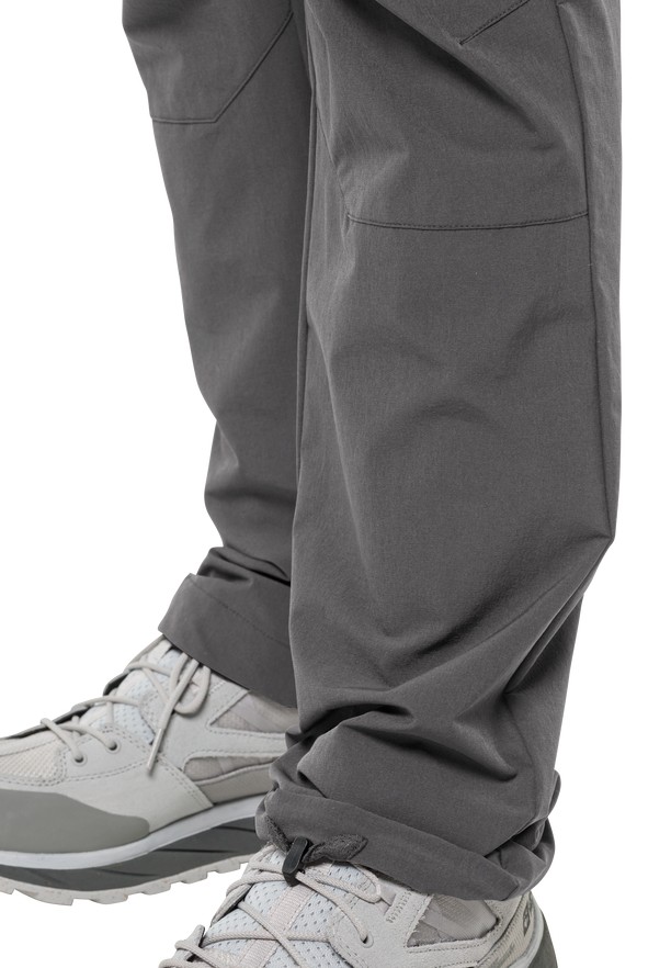 Grey Men Jack Wolfskin Holdsteig Hiking Pants | 86686678