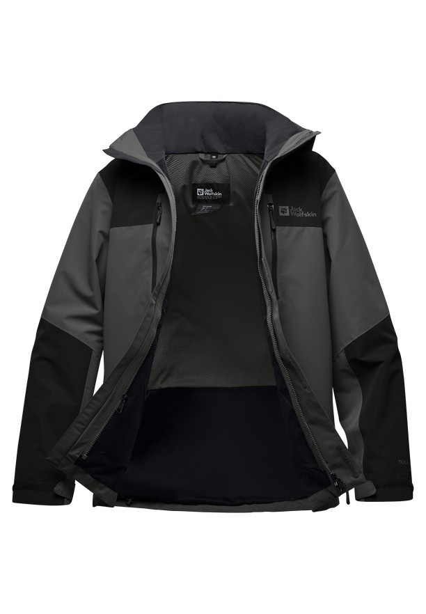Grey Men Jack Wolfskin Jasper 2l Rain Jackets | 82424980