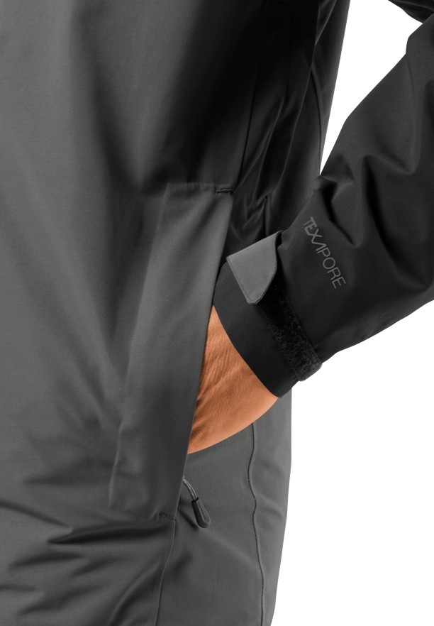 Grey Men Jack Wolfskin Jasper 2l Rain Jackets | 82424980