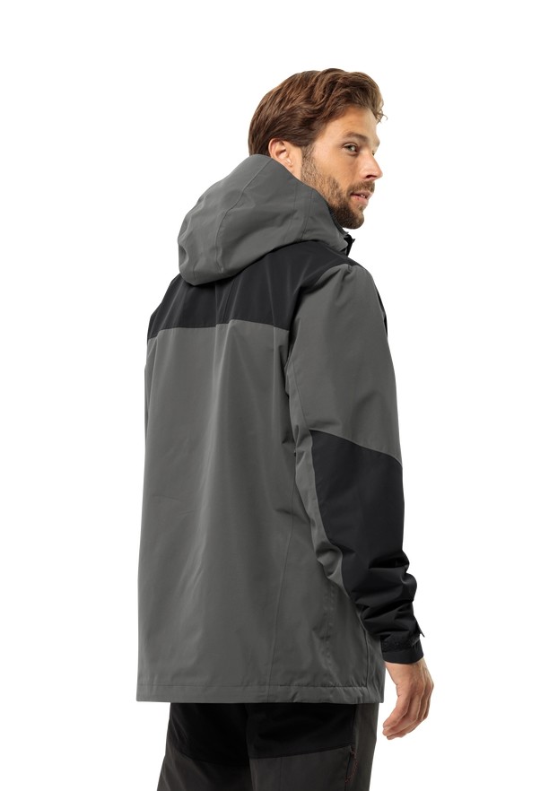 Grey Men Jack Wolfskin Jasper 2l Rain Jackets | 82424980