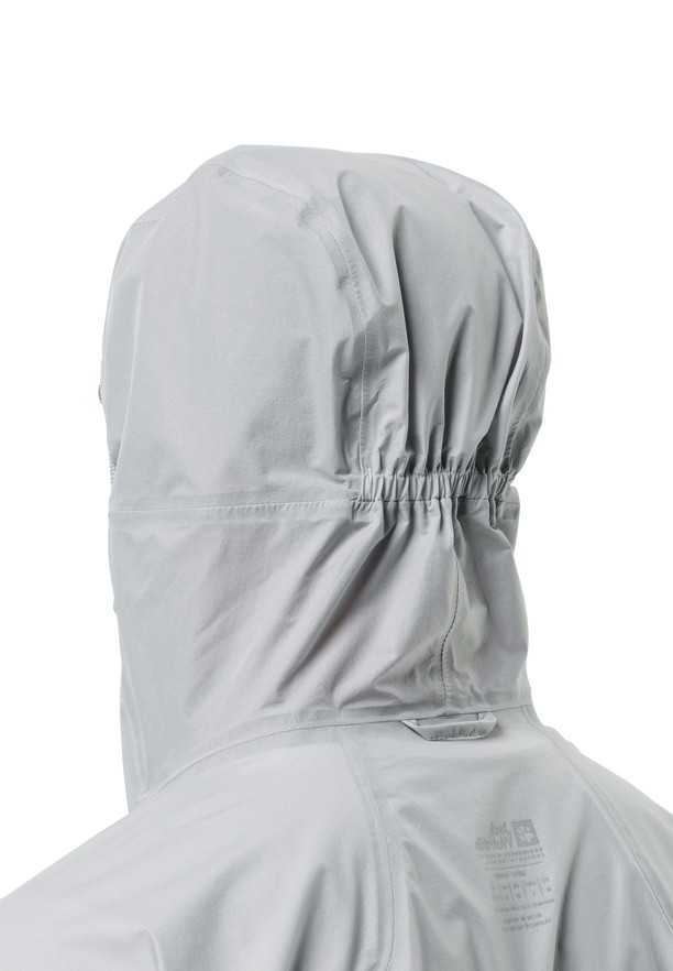 Grey Men Jack Wolfskin Prelight 3l Rain Jackets | 68644802