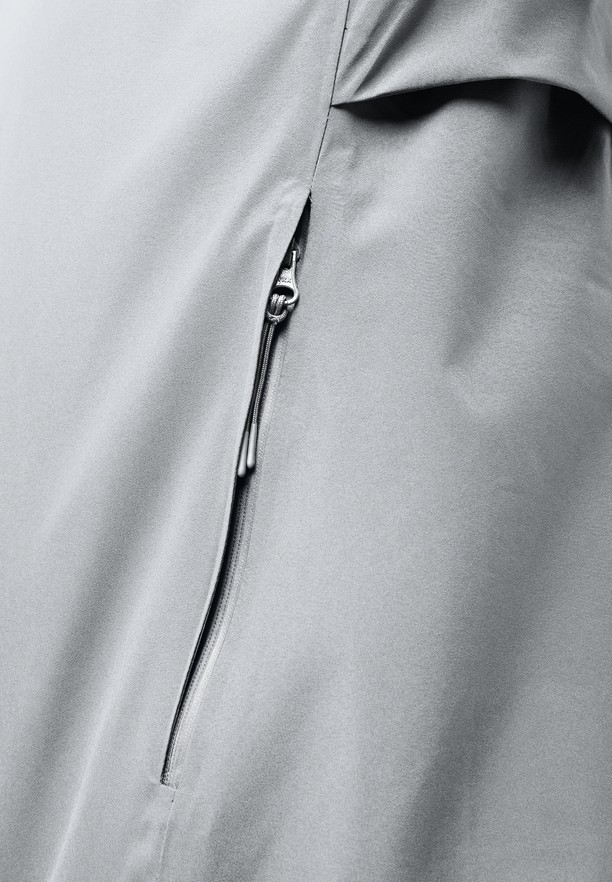 Grey Men Jack Wolfskin Prelight 3l Rain Jackets | 68644802