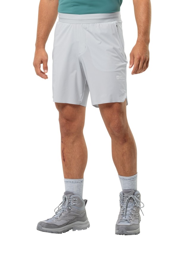 Grey Men Jack Wolfskin Prelight Chill Shorts | 24226779
