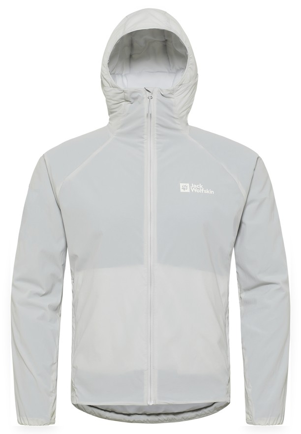 Grey Men Jack Wolfskin Prelight Ins Jackets | 35625001