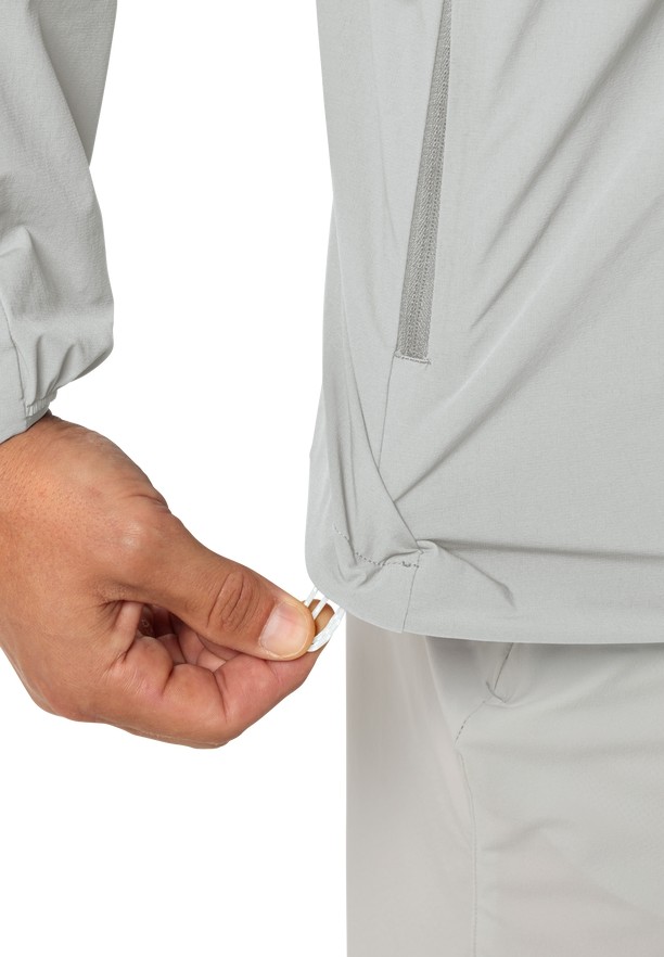 Grey Men Jack Wolfskin Prelight Jackets | 29079086