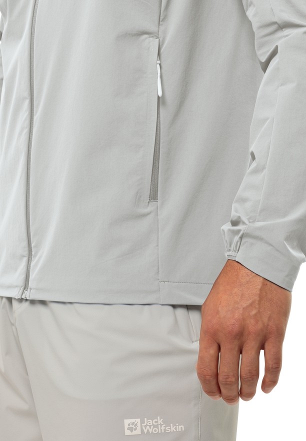 Grey Men Jack Wolfskin Prelight Jackets | 29079086