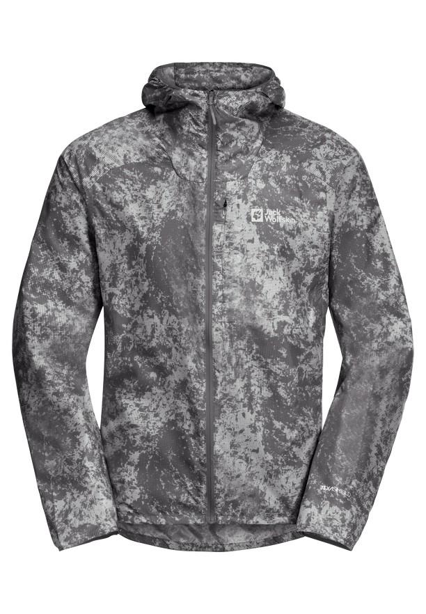 Grey Men Jack Wolfskin Prelight Wind Jackets | 81292498