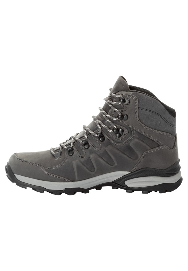 Grey Men Jack Wolfskin Refugio Prime Texapore Mid Hiking Shoes | 80149153