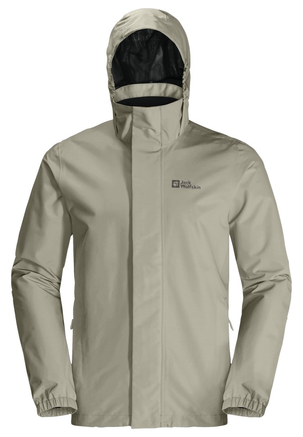 Grey Men Jack Wolfskin Stormy Point 2l Rain Jackets | 60712275