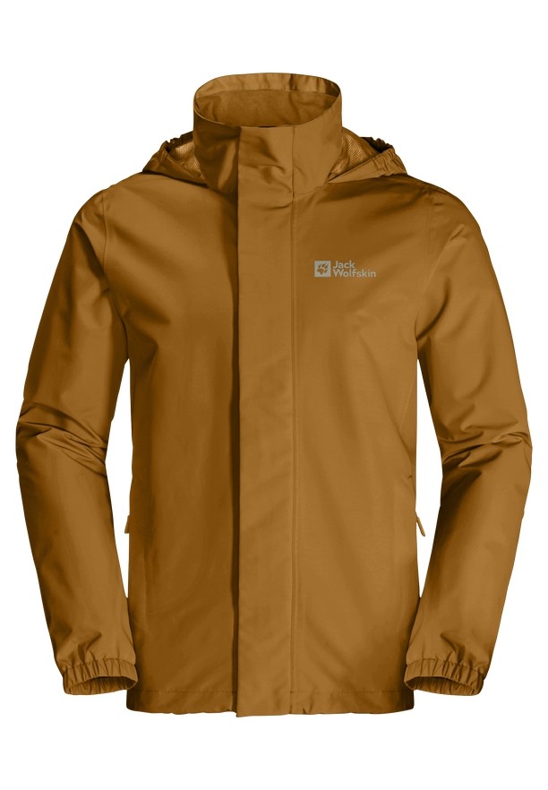 Grey Men Jack Wolfskin Stormy Point 2l Rain Jackets | 60712275