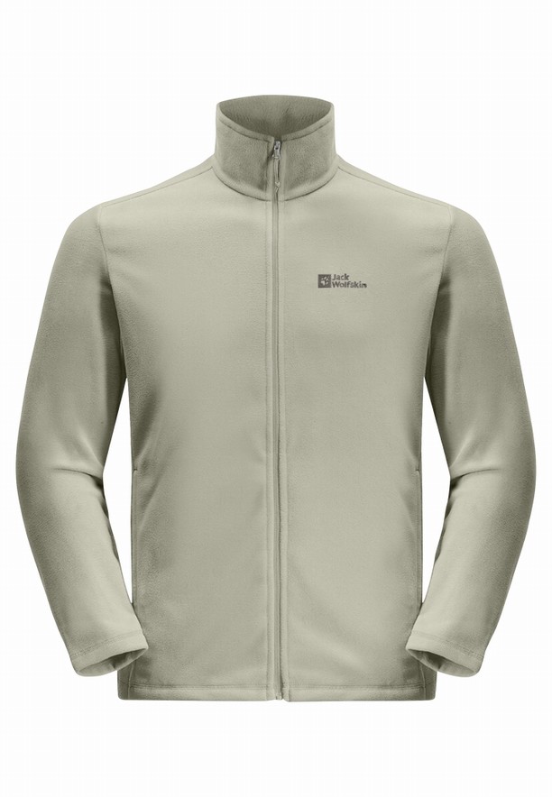 Grey Men Jack Wolfskin Taunus Fz Fleece Jackets | 62074588