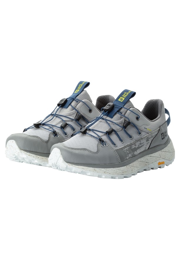 Grey Men Jack Wolfskin Terraquest Low Hiking Shoes | 61450942