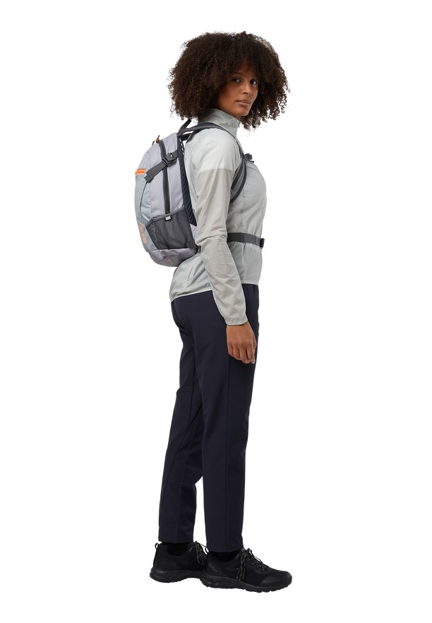 Grey Men Jack Wolfskin Velocity 12 Bike Backpack | 78315959