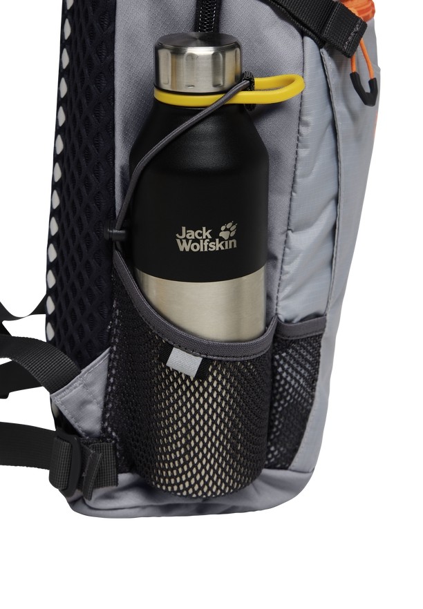 Grey Men Jack Wolfskin Velocity 12 Bike Backpack | 78315959