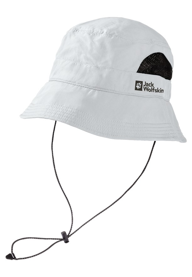 Grey Men Jack Wolfskin Vent Bucket Hats | 98000326
