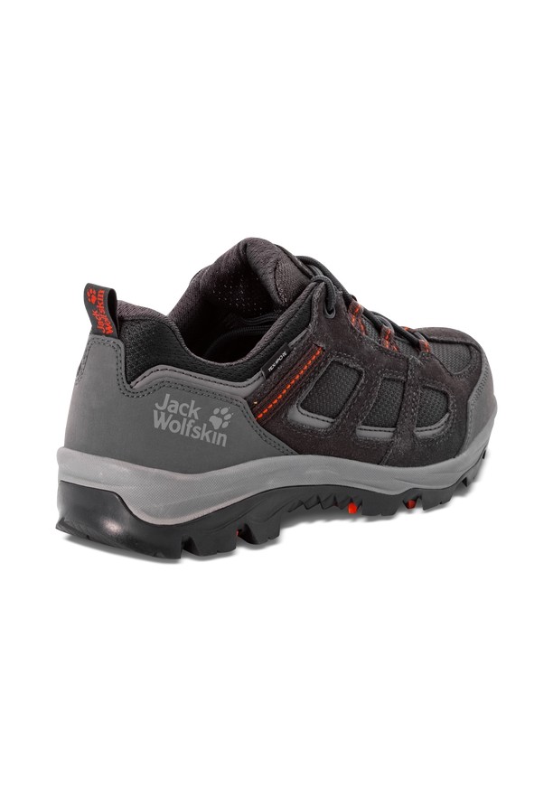 Grey Men Jack Wolfskin Vojo 3 Texapore Low Hiking Shoes | 67092646
