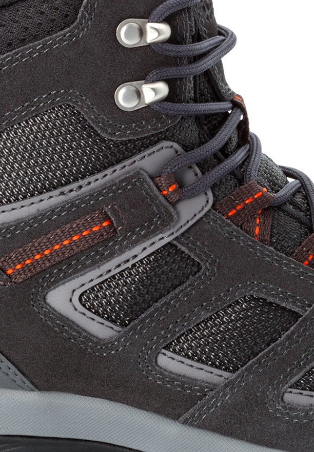 Grey Men Jack Wolfskin Vojo 3 Texapore Mid Hiking Shoes | 65393662