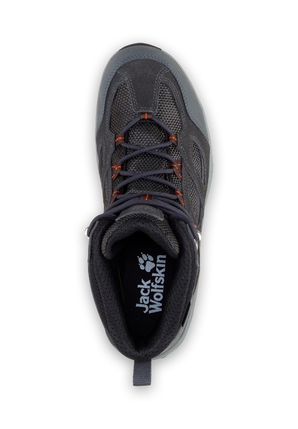 Grey Men Jack Wolfskin Vojo 3 Texapore Mid Hiking Shoes | 65393662