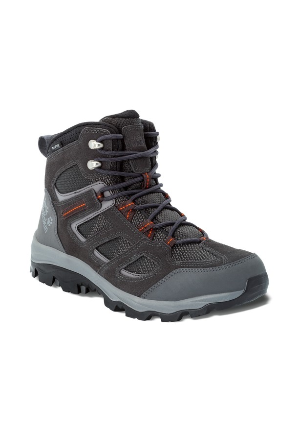 Grey Men Jack Wolfskin Vojo 3 Texapore Mid Hiking Shoes | 65393662