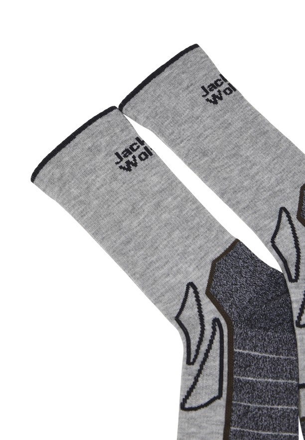 Grey Men Jack Wolfskin Vojo Cl C Socks | 13780556