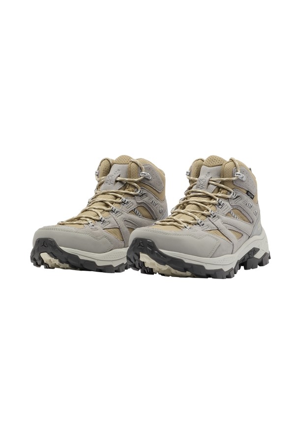 Grey Men Jack Wolfskin Vojo Tour Texapore Mid Hiking Shoes | 74465442