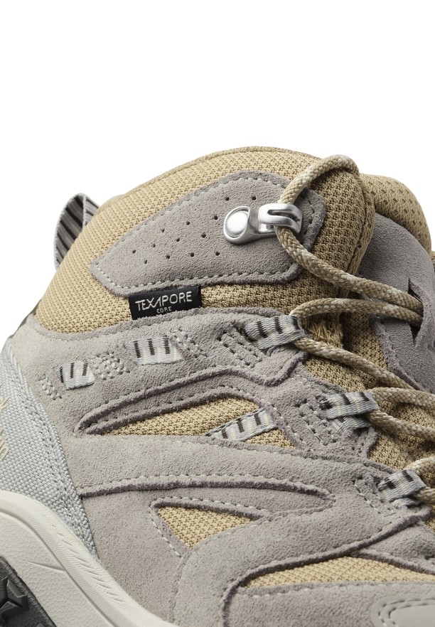 Grey Men Jack Wolfskin Vojo Tour Texapore Mid Hiking Shoes | 74465442
