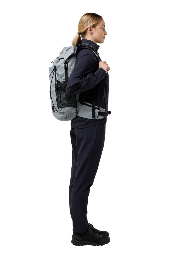 Grey Men Jack Wolfskin Wandermood Rolltop 30 Hiking Backpack | 25152774