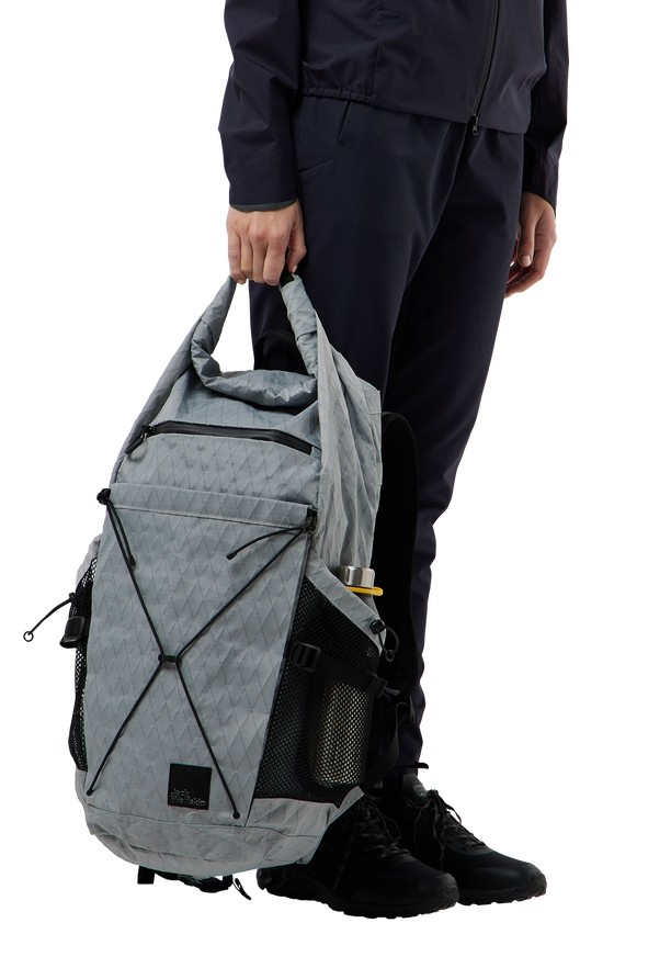 Grey Men Jack Wolfskin Wandermood Rolltop 30 Hiking Backpack | 25152774