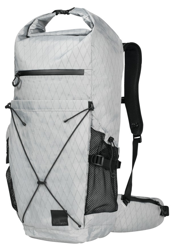 Grey Men Jack Wolfskin Wandermood Rolltop 30 Hiking Backpack | 25152774