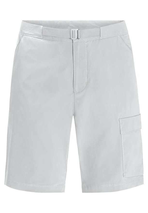 Grey Men Jack Wolfskin Wanderthirst Shorts | 77672613