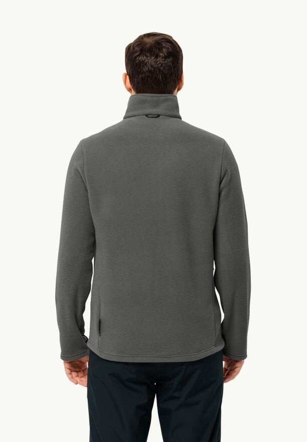 Grey Men Jack Wolfskin Winterstein Fz Fleece Jackets | 78919082