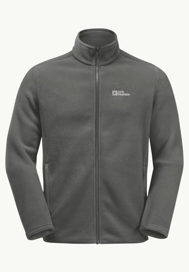 Grey Men Jack Wolfskin Winterstein Fz Fleece Jackets | 78919082