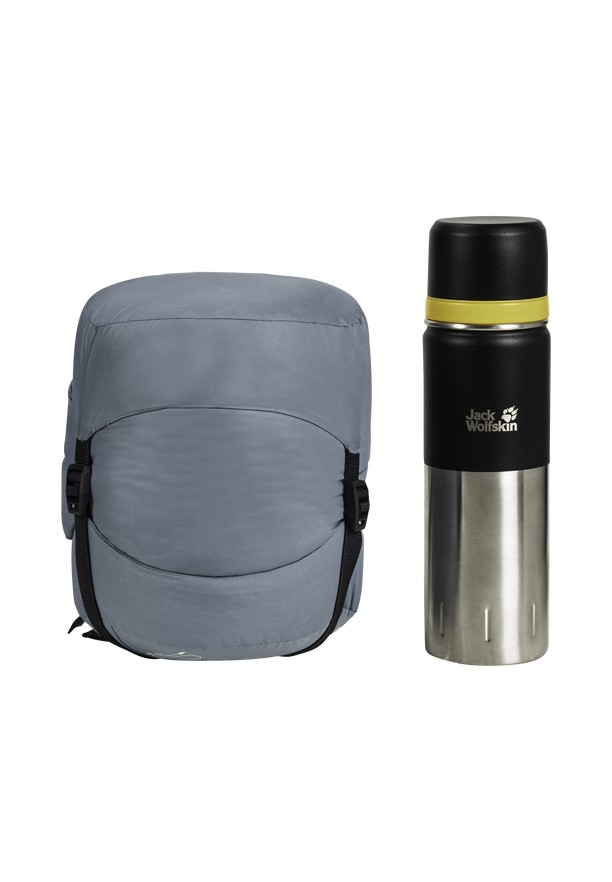Grey Men Jack Wolfskin Wolftrail Down Sleeping Bag | 56331769