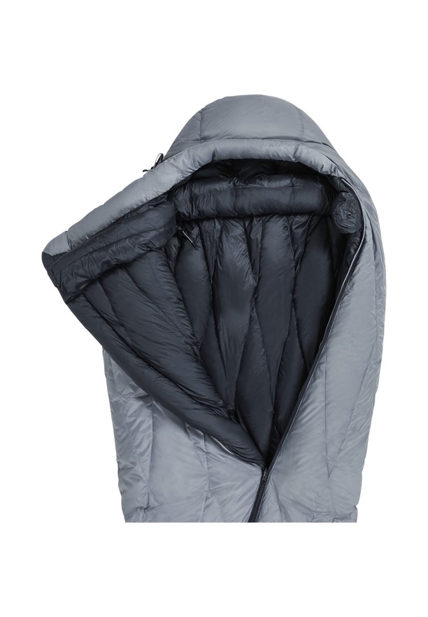 Grey Men Jack Wolfskin Wolftrail Down Sleeping Bag | 56331769
