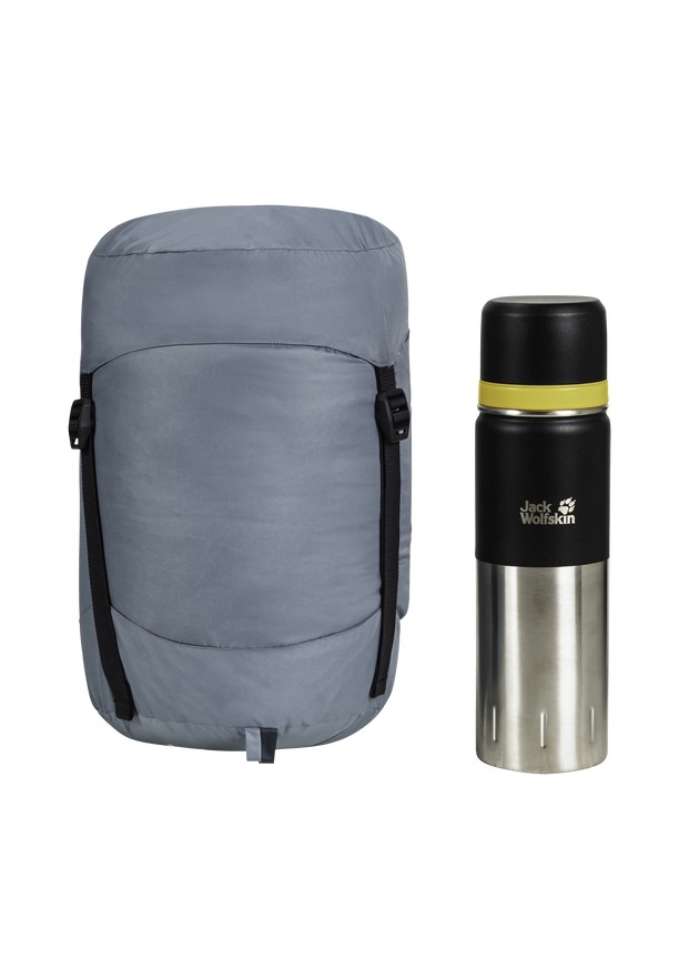 Grey Men Jack Wolfskin Wolftrail Down Sleeping Bag | 56331769
