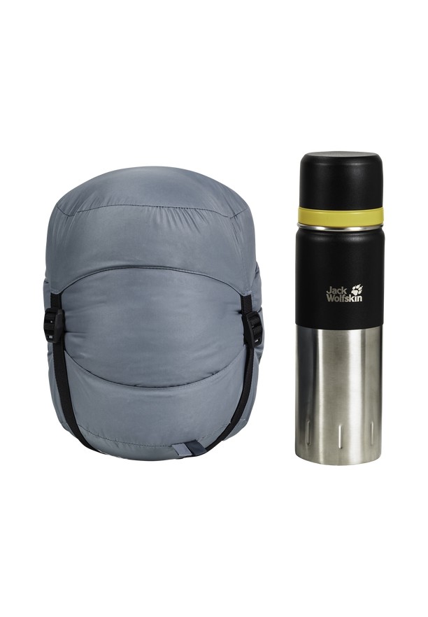 Grey Men Jack Wolfskin Wolftrail Down Sleeping Bag | 32473323